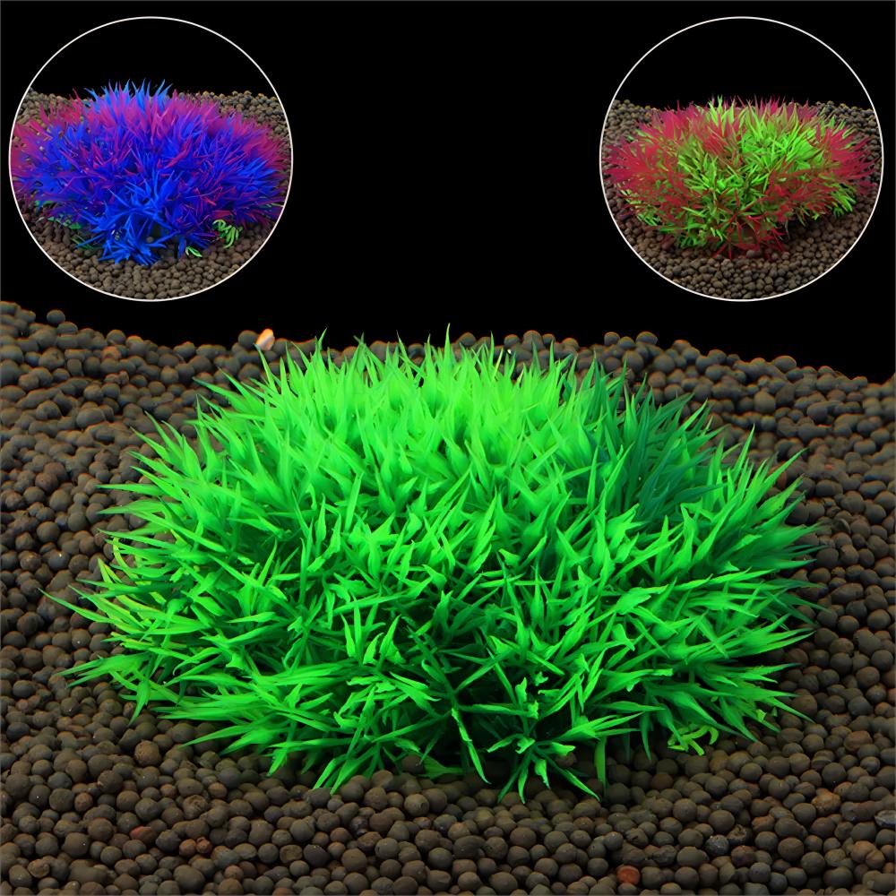 Aquarium Plants Live - Künstliches Wasserpflanzen-Dekor für Aquarien, Fischbecken-Landschaftsgestaltung, Plastik-Wasserpflanzen