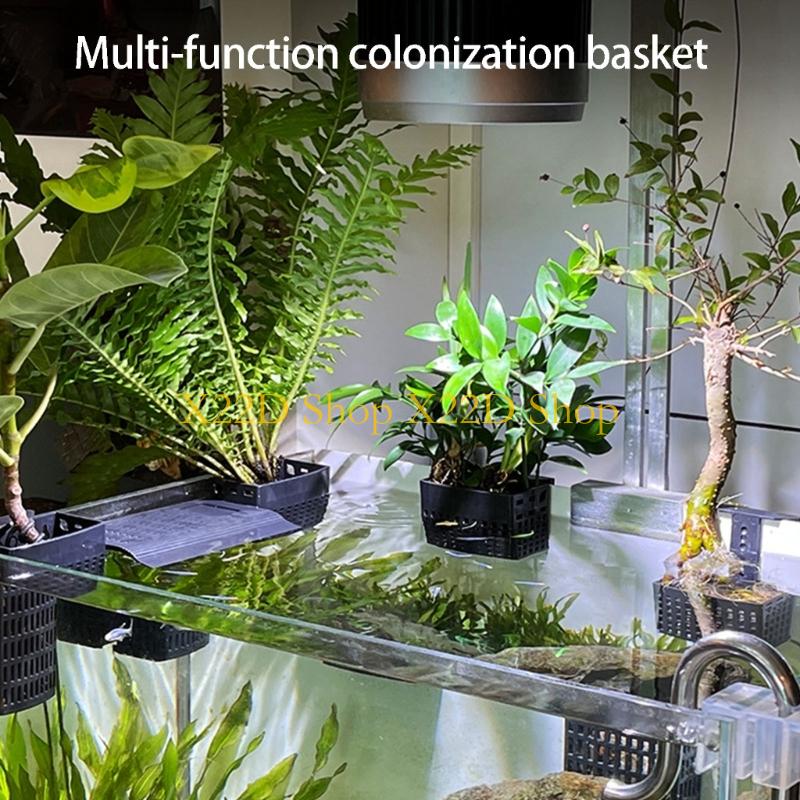 Plant Aquarium Pot - X22D Moderner vertikaler Pflanzenhalter antiken Stil,