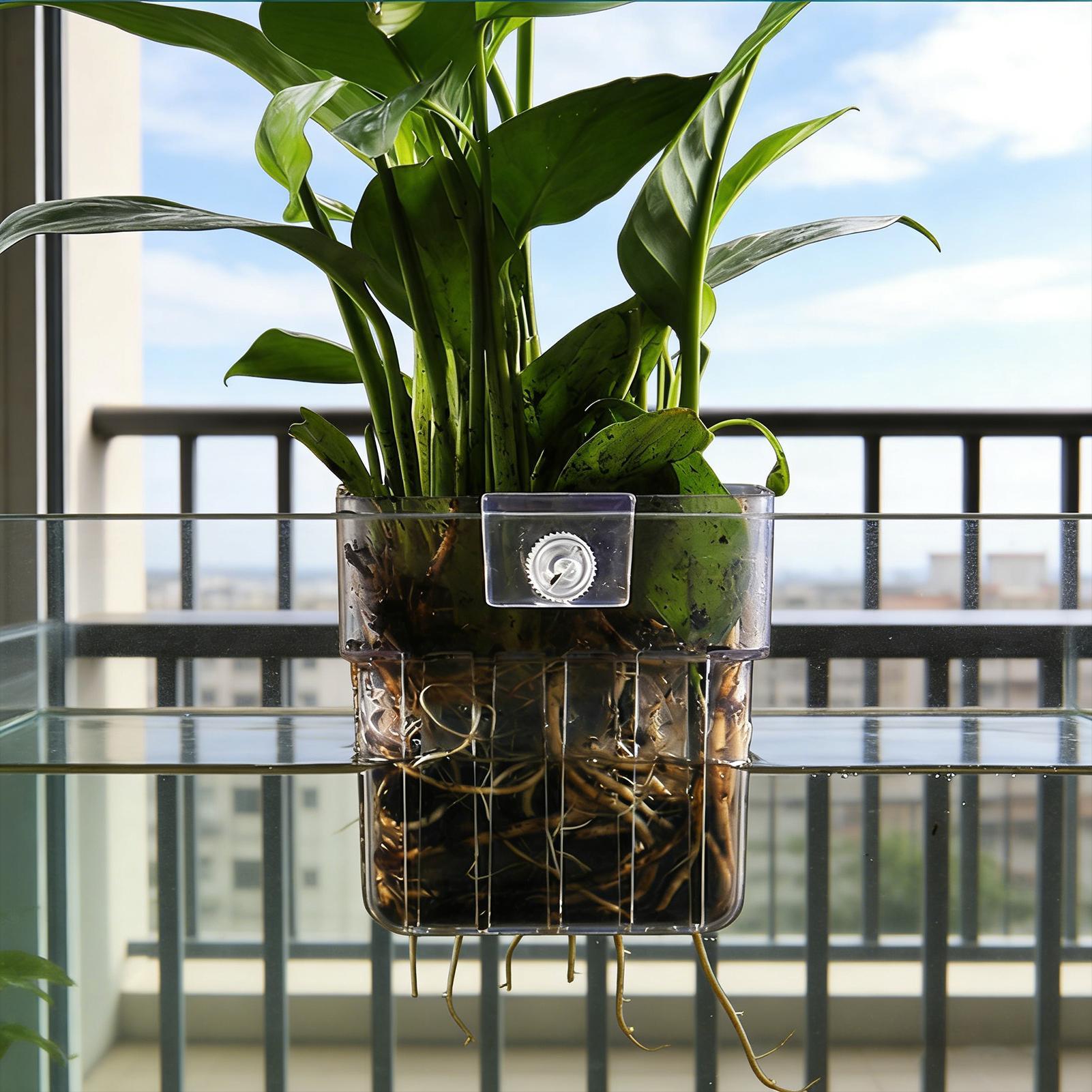 Transparenter, aufhängbarer Aq – Aquarium Plants Live Bewertung und Preis