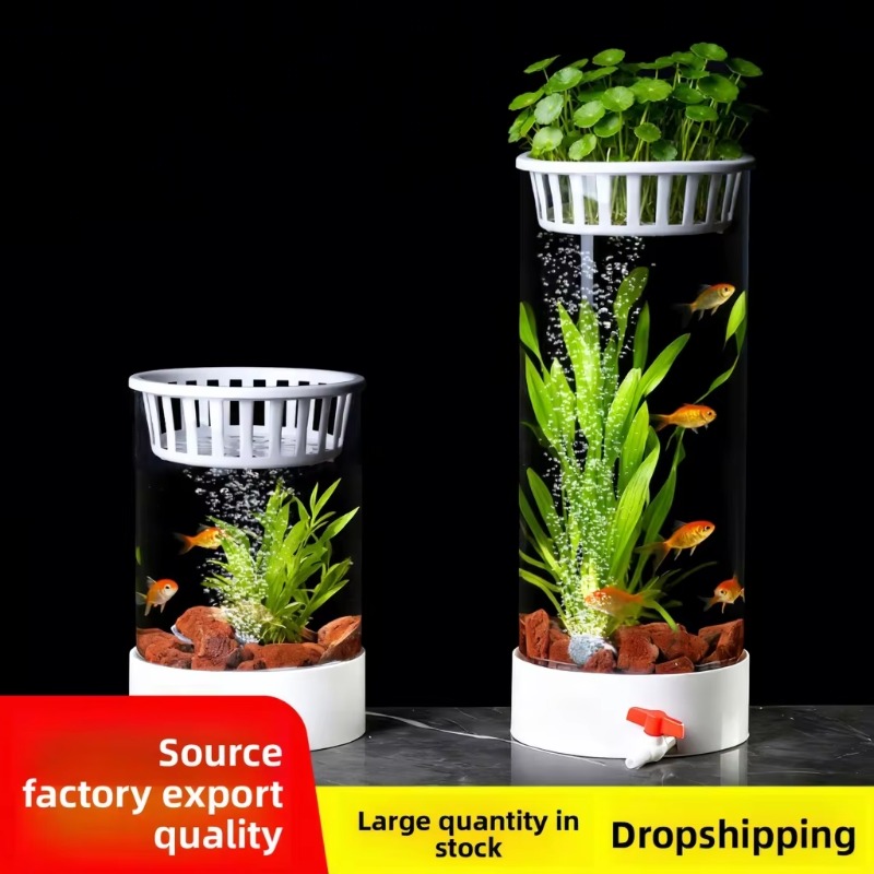 Rundes 15L Glas-Aquarium Großh – Live Plant Aquarium Bewertung und Preis