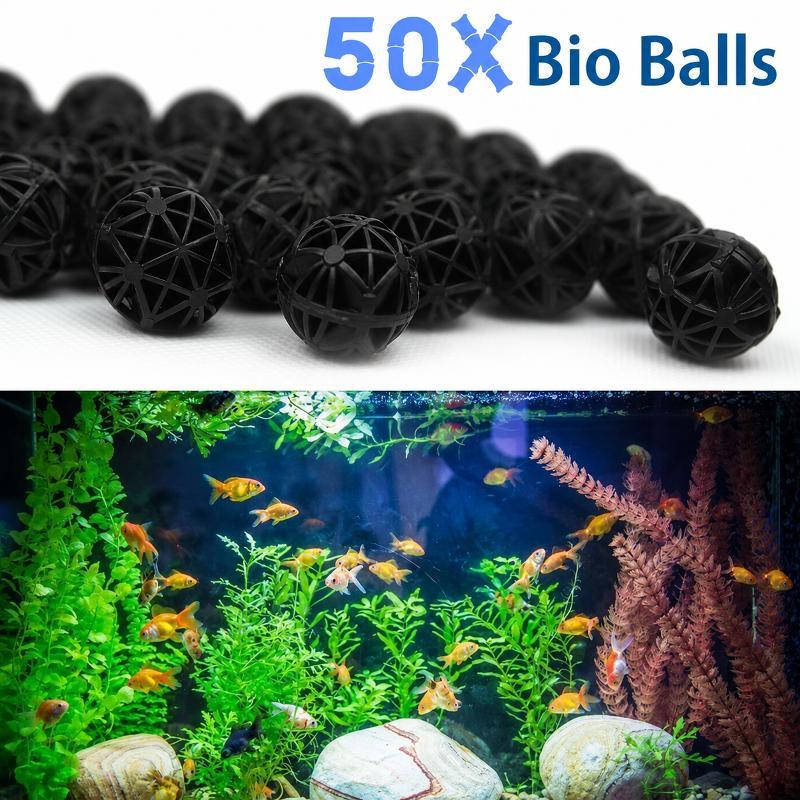 50 Stück 16mm Aquarium Bio-Fil – Aquarium Fertilizer Bewertung und Preis