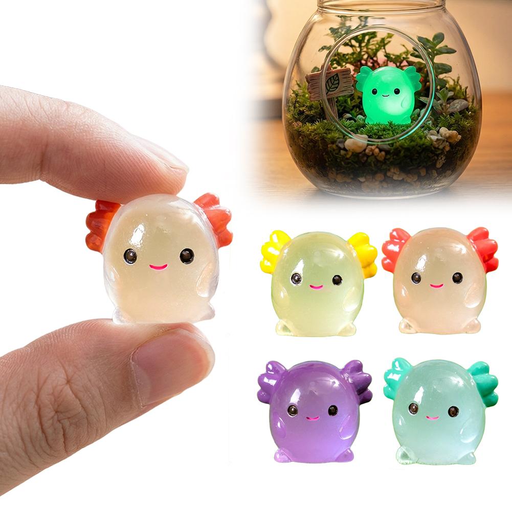 Leuchtende Axolotl-Miniaturen, – Aquarium Moss Bewertung und Preis