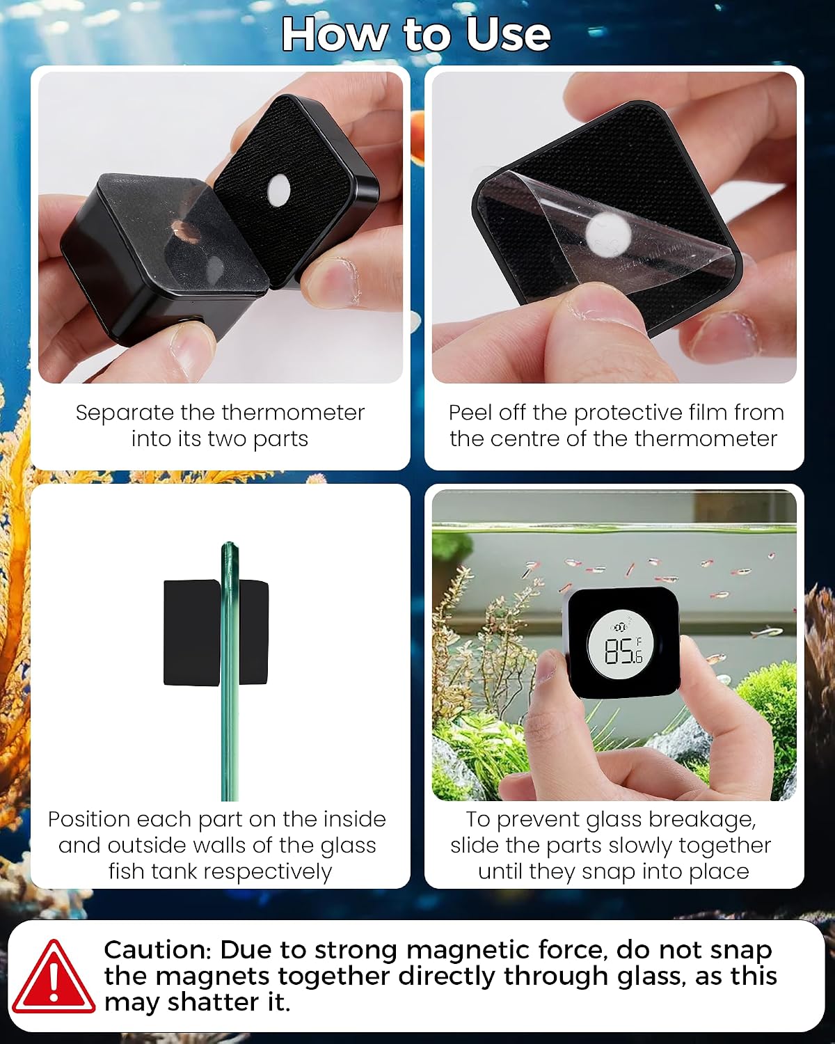 Aquarium-Magnetreiniger mit Th – Planted Aquarium Cleaning Bewertung und Preis