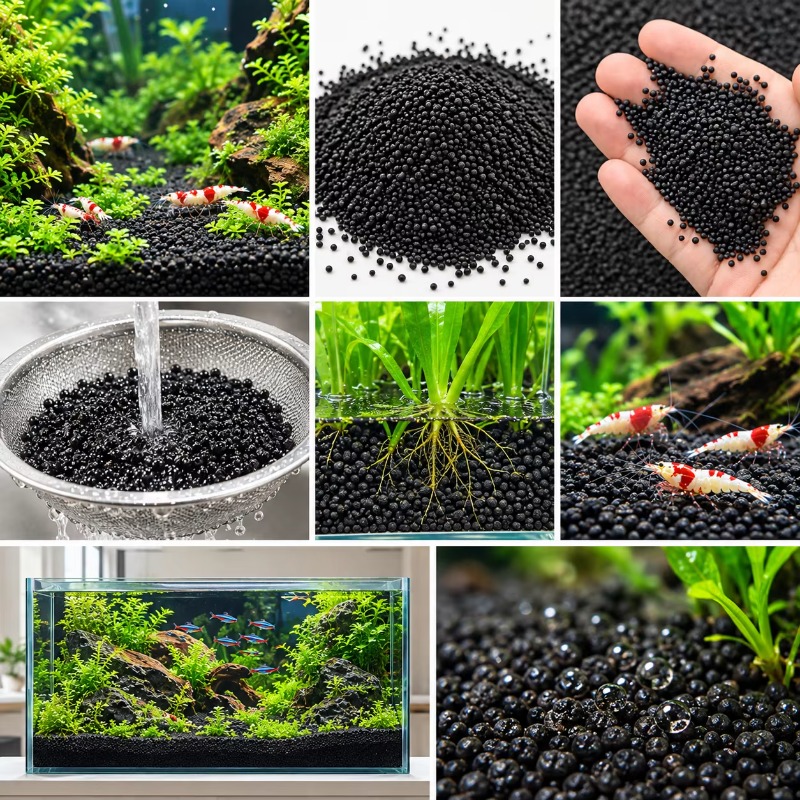 Schwarzer Aquariumsubstratbode – Aquarium Plant Substrate Bewertung und Preis