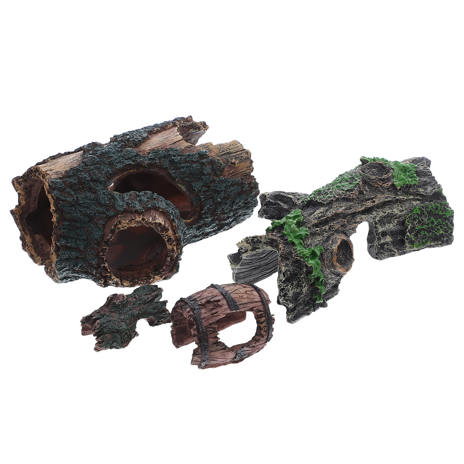 4 Stück künstliches Harz-Treib – Aquarium Driftwood Bewertung und Preis